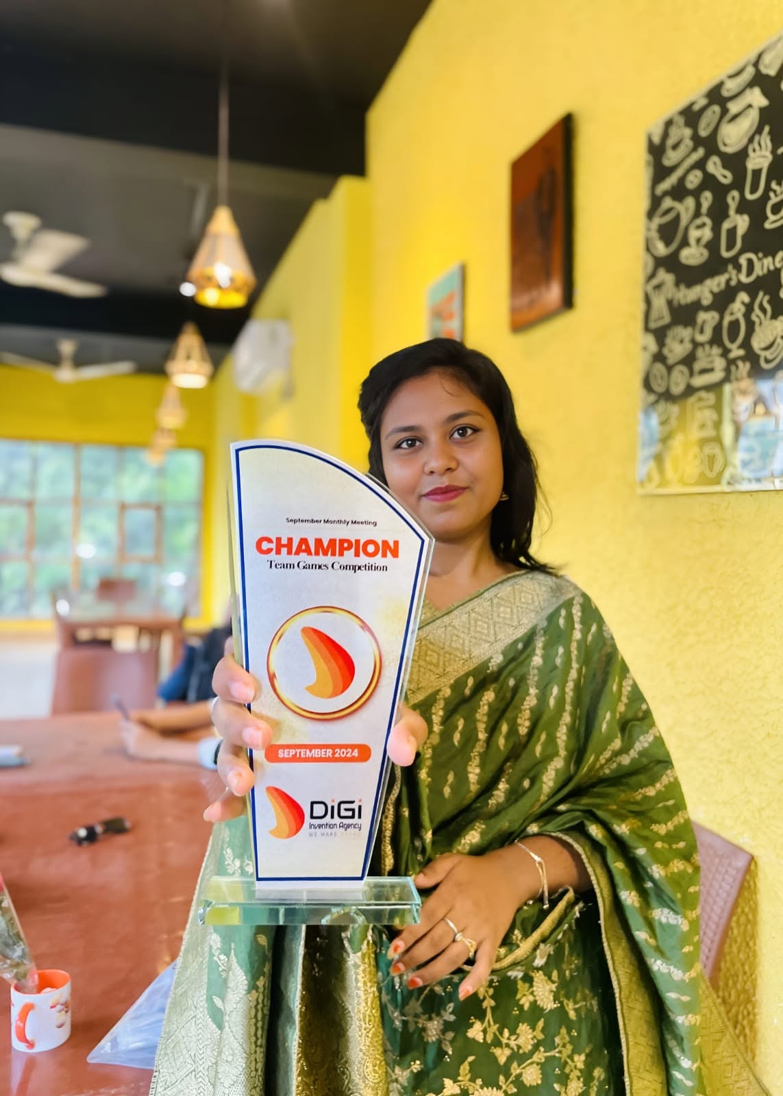 Team Games Champion — September 2024 at DiGi Invention